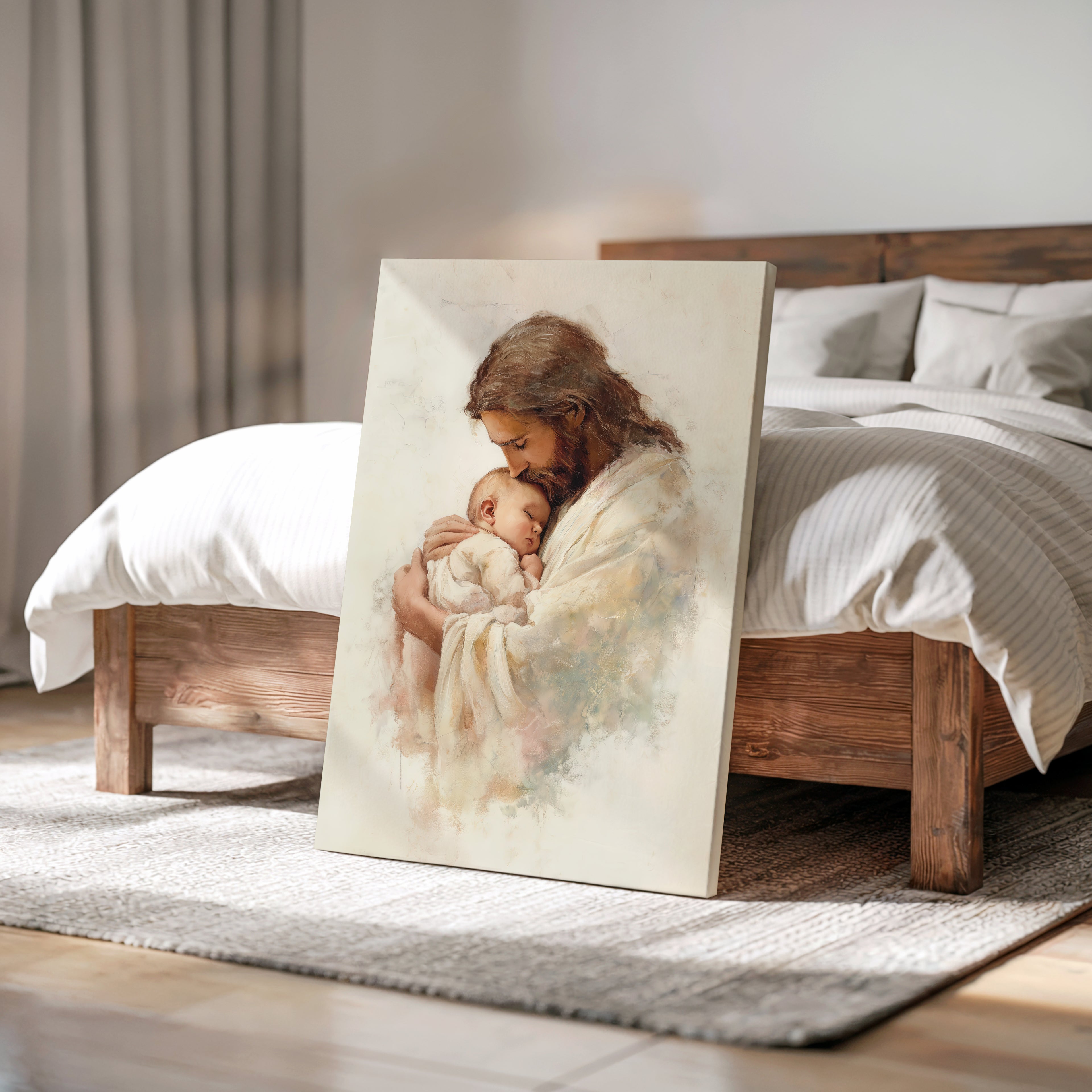 Jesus Holding Baby