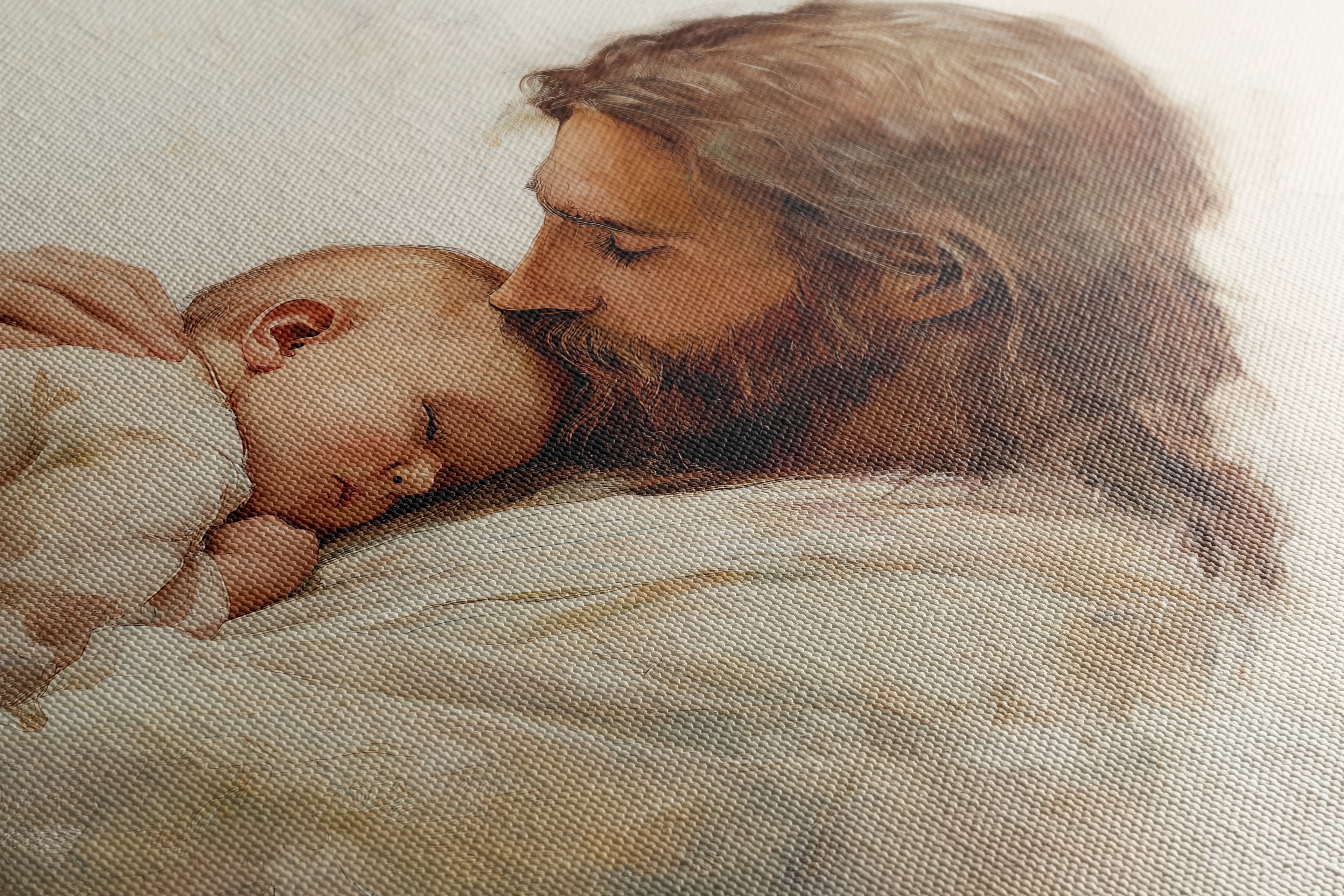 Jesus Holding Baby